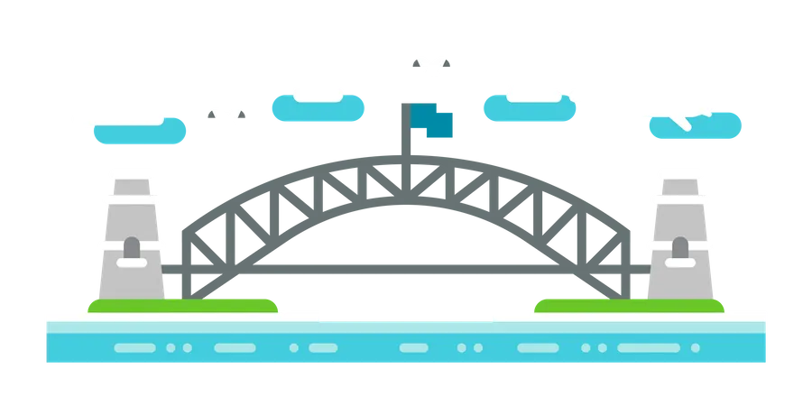 Sydney Bridge  일러스트레이션