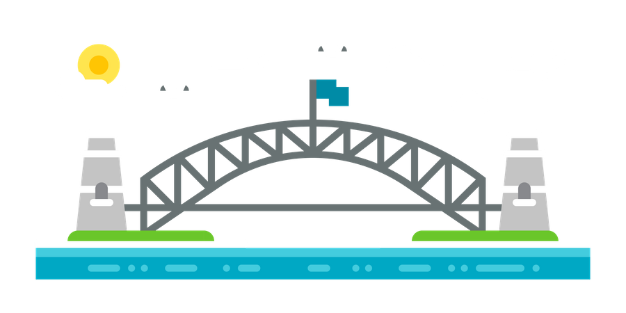 Sydney Bridge  Illustration