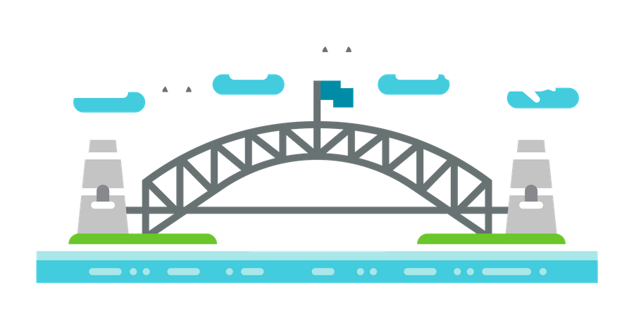 Sydney Bridge  Illustration