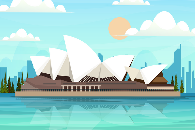 Sydney Opera House  Ilustração