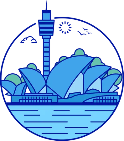 Sydney Opera House  Illustration