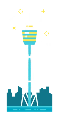 Sydney-Turm  Illustration