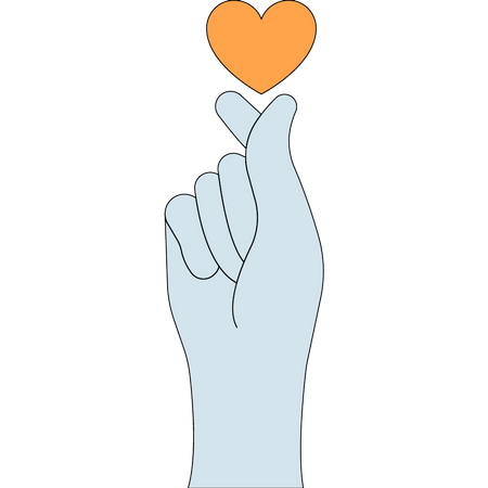 Symbol of love  Illustration