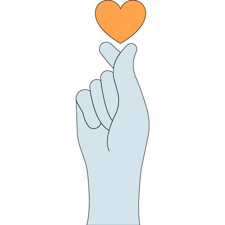 Symbole de l'amour  Illustration