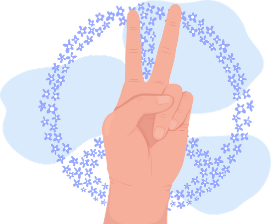Symboles de paix  Illustration