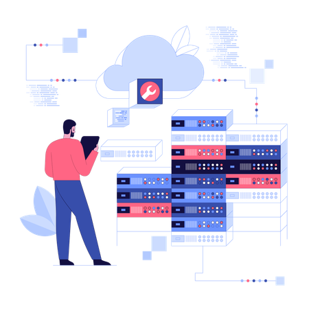 System administrator  Illustration