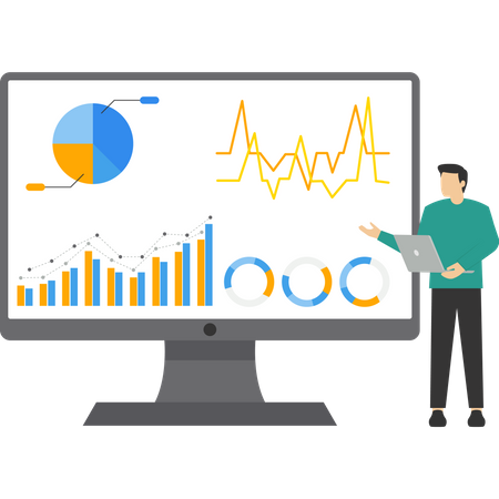 System data monitoring  Illustration