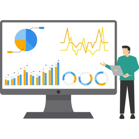 System data monitoring  Illustration