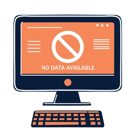 System data not available  Illustration