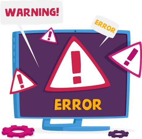 System error Illustration
