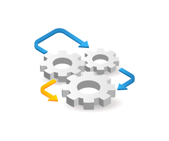 System maintenance process  Illustration