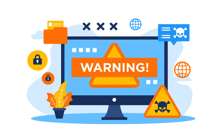 System threat  Illustration