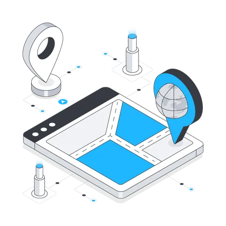 Système GPS  Illustration