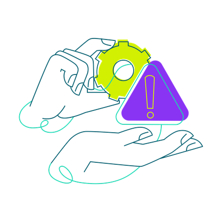 Systemsicherheitseinstellungen  Illustration
