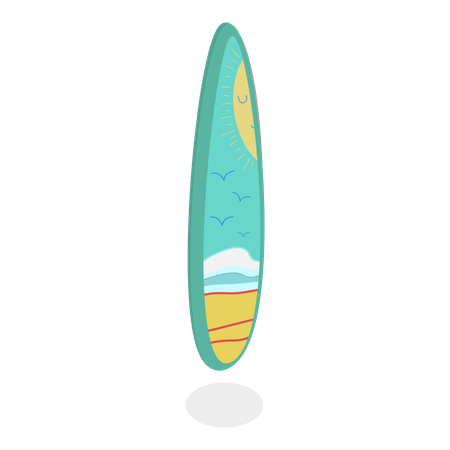 Tablas de surf  Ilustración