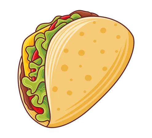Taco Illustration