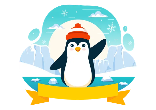 Tag der Pinguine  Illustration