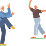 illustration for elderly people