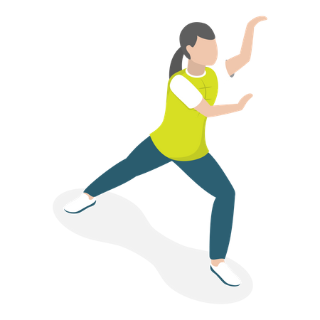 Tai Chi  Illustration