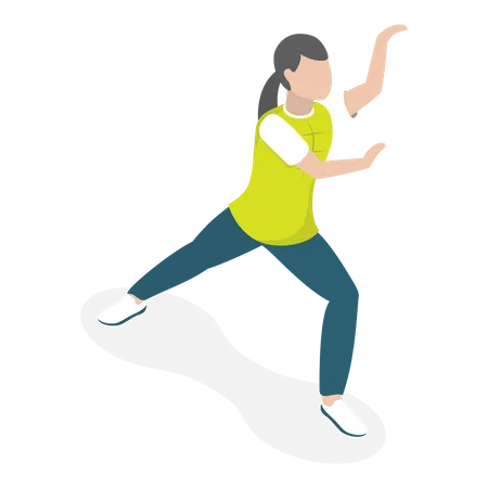 Tai Chi  Illustration