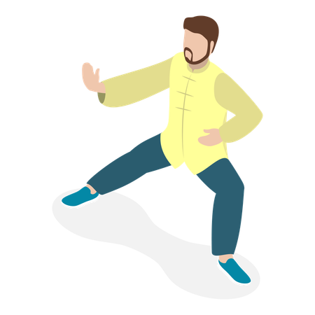 Tai Chi  Illustration