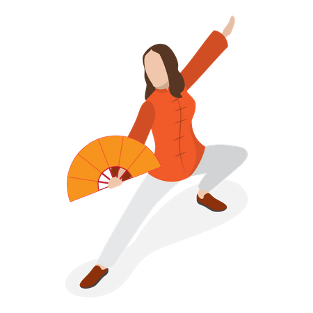 Tai Chi  Illustration