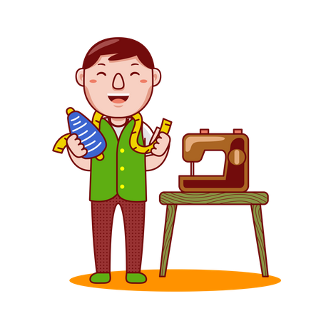 Tailor  Illustration