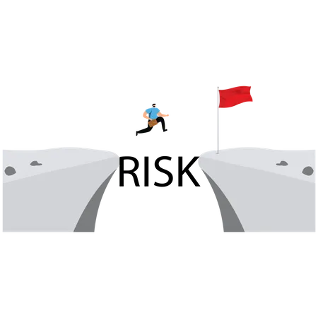Take risks to achieve goals  Illustration