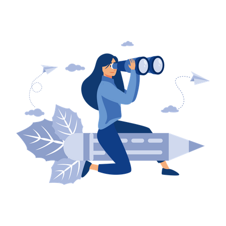 Talented creative workers  Illustration