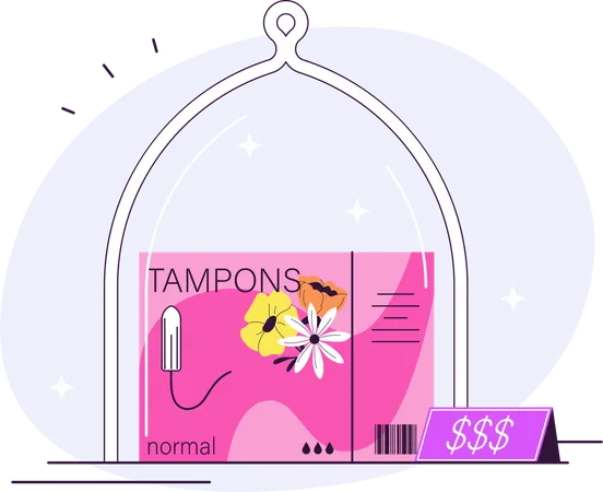 Taxe sur les tampons  Illustration