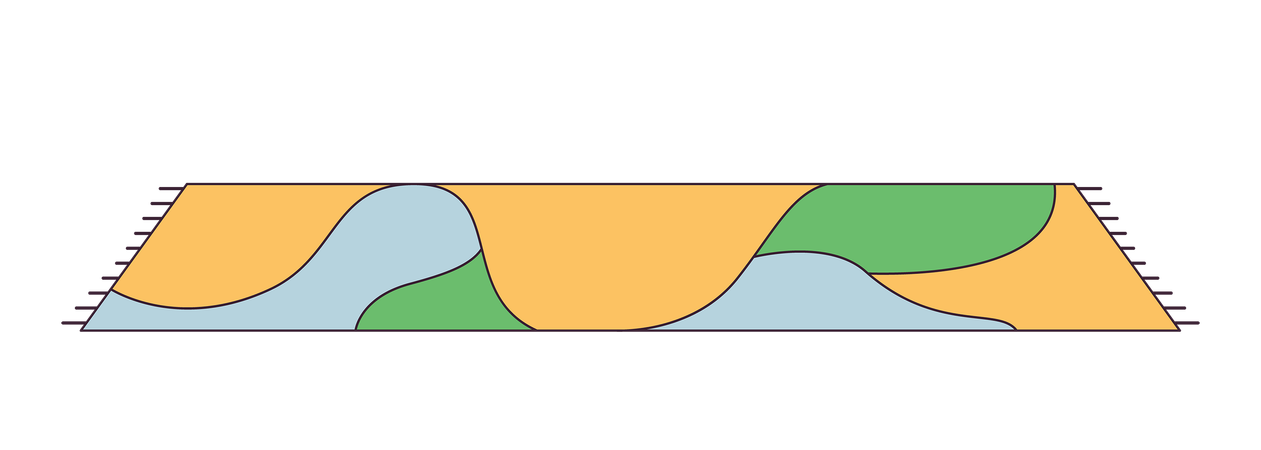 Tapete macio  Ilustração
