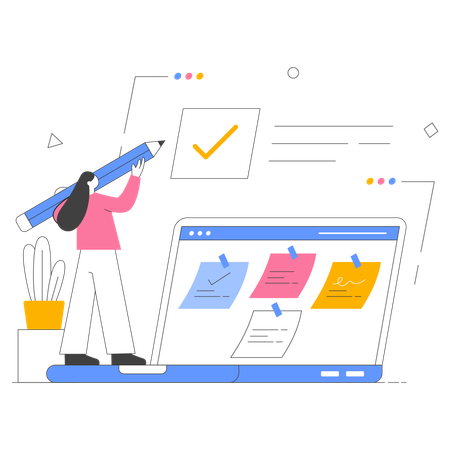 Tareas realizadas  Ilustración