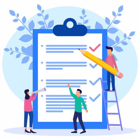 Tarefa Empresarial  Ilustração