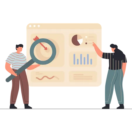 Target Analytics  Illustration