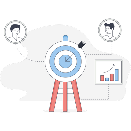 Target audience  Illustration