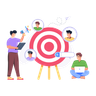target customers illustrations free