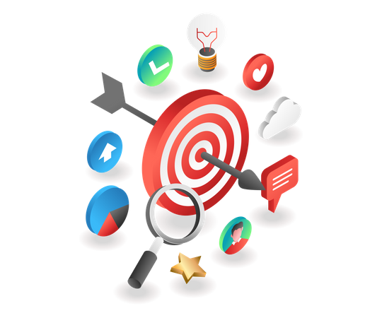 Target filter marketing strategy  Illustration