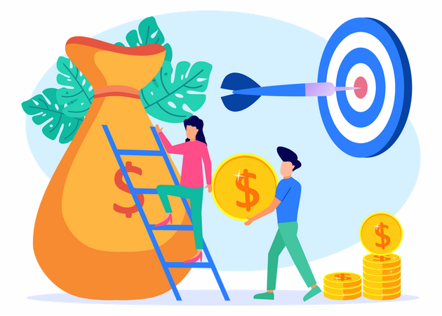 Target funding  Illustration