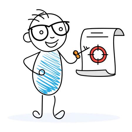 Target Key  Illustration