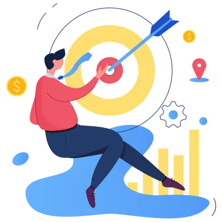 Target Marketing  Illustration