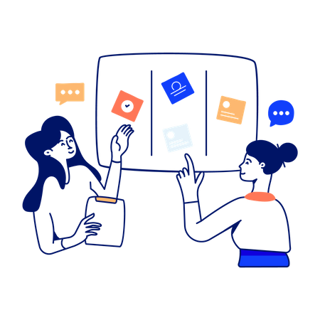 Task Board  Illustration