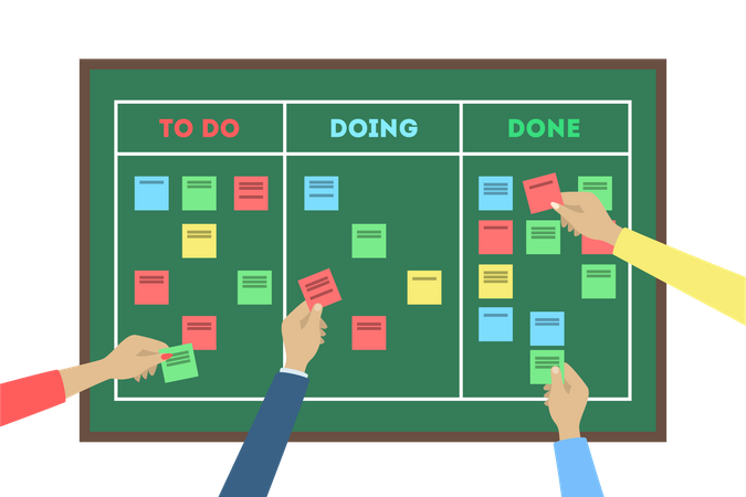 Task Board  Illustration