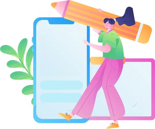 Task Calendar  Illustration