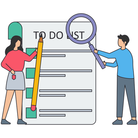 Task checklist  Illustration