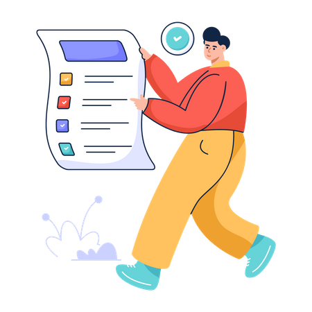 Task Completion  Illustration