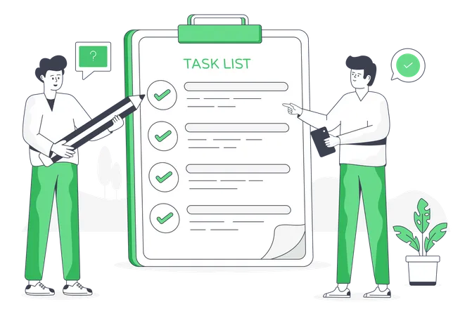 Task List Illustration