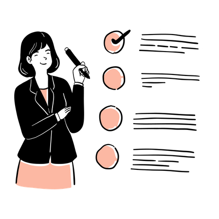 Task List  Illustration