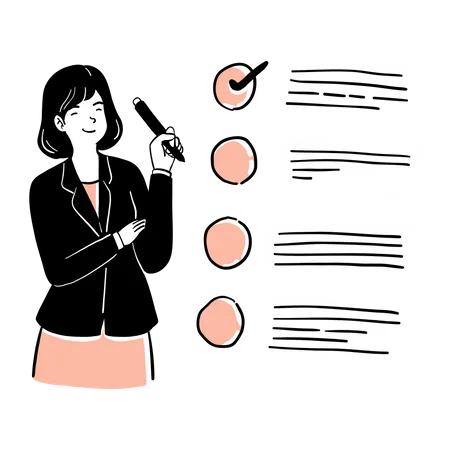 Task List  Illustration