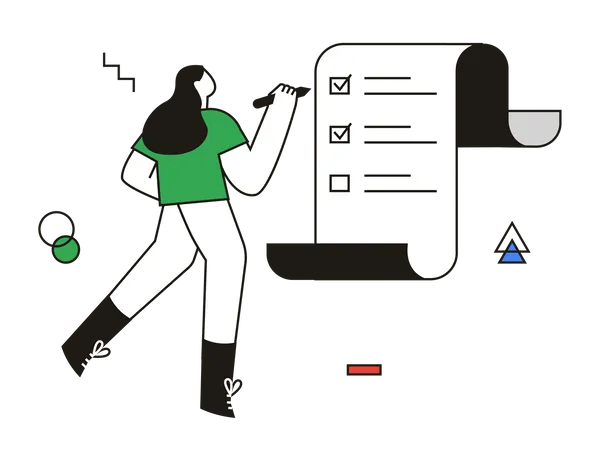 Task management Illustration