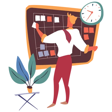 Task Management Illustration